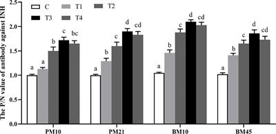 Immunization against inhibin DNA vaccine as an alternative therapeutic for improving follicle development and reproductive performance in beef cattle